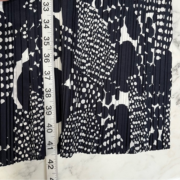 Chico's Travelers Textured Crinkle Trench Cardigan Jacket Blue White $118 - Picture 7 of 10